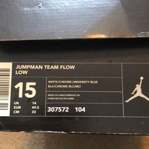 Jordan’s jumpman Team Flow low